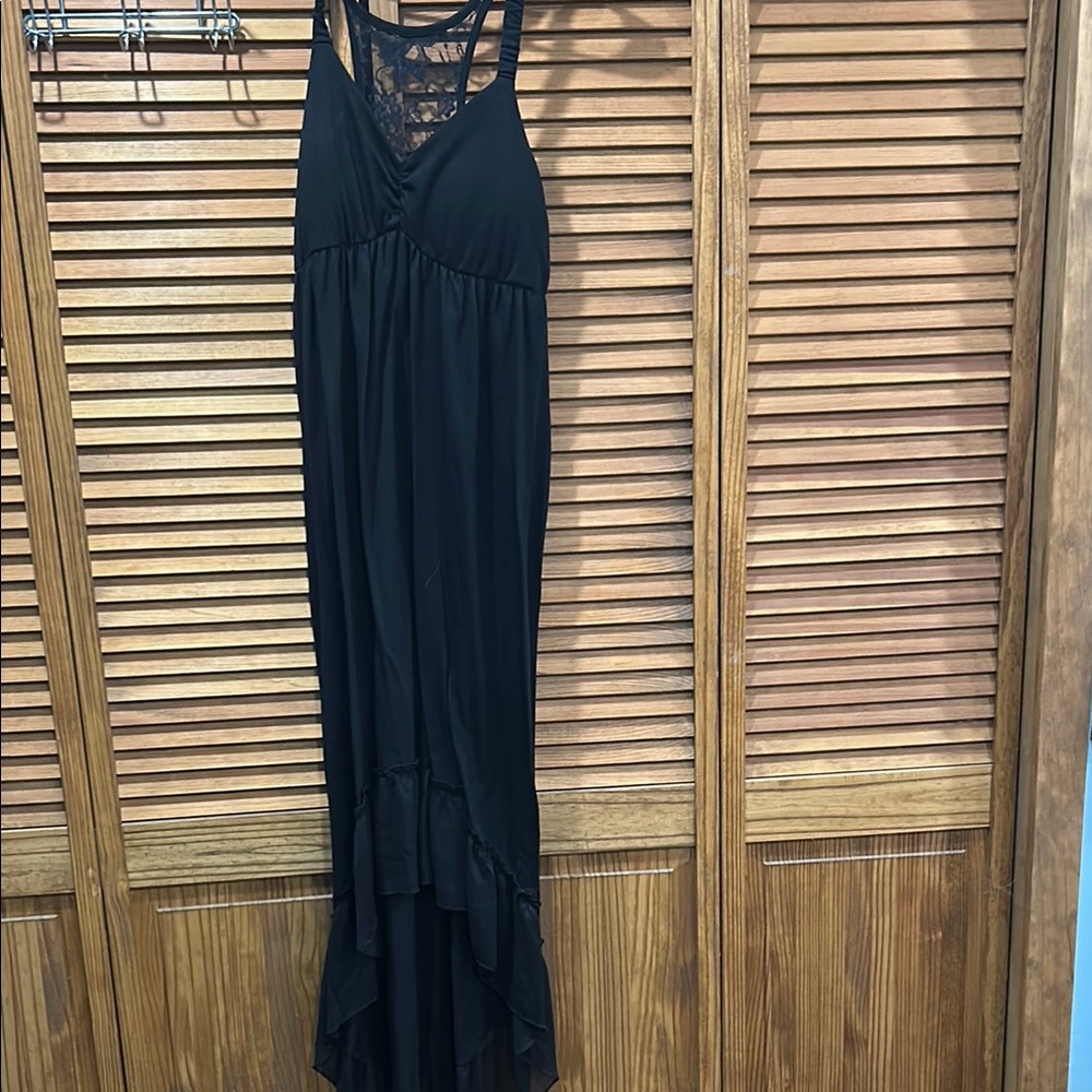 No Boundaries Blue High Low Sundress